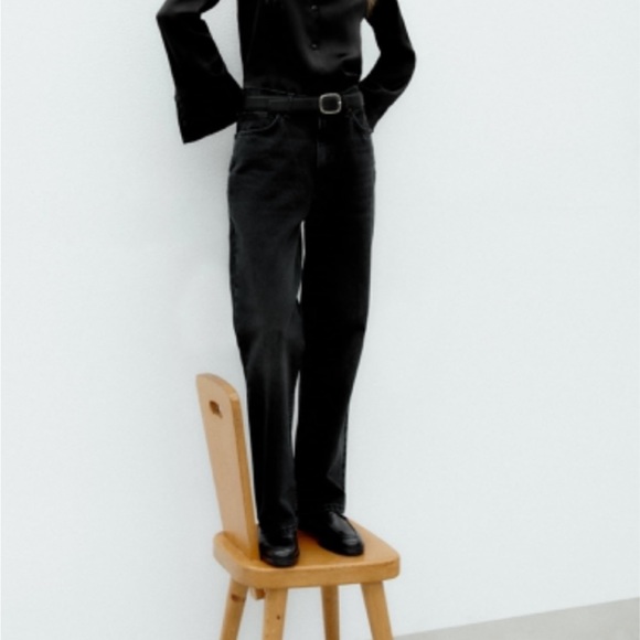 NWT Zara jeans black - Picture 1 of 8